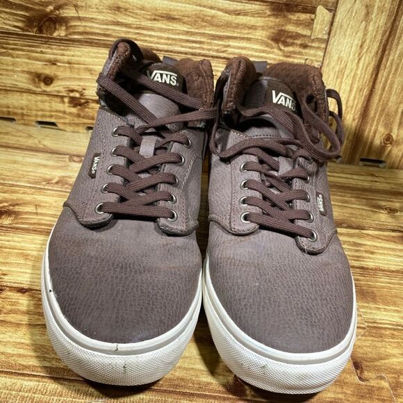 Vans TB4R Brown Lace Up High Top All Weather Terrain Skate Shoe Men's Size 11.5 - Picture 6 of 7